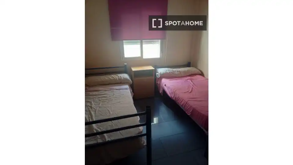 Bedroom of Flat for rent in Paterna  with Air Conditioner, Heating and Furnished