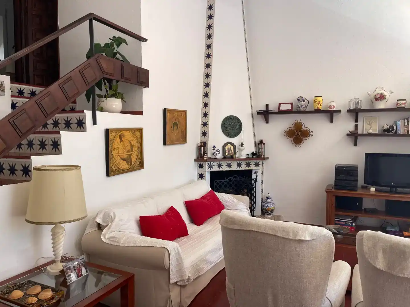 Sala de estar de Casa adosada en venta en Islantilla con Aire acondicionado