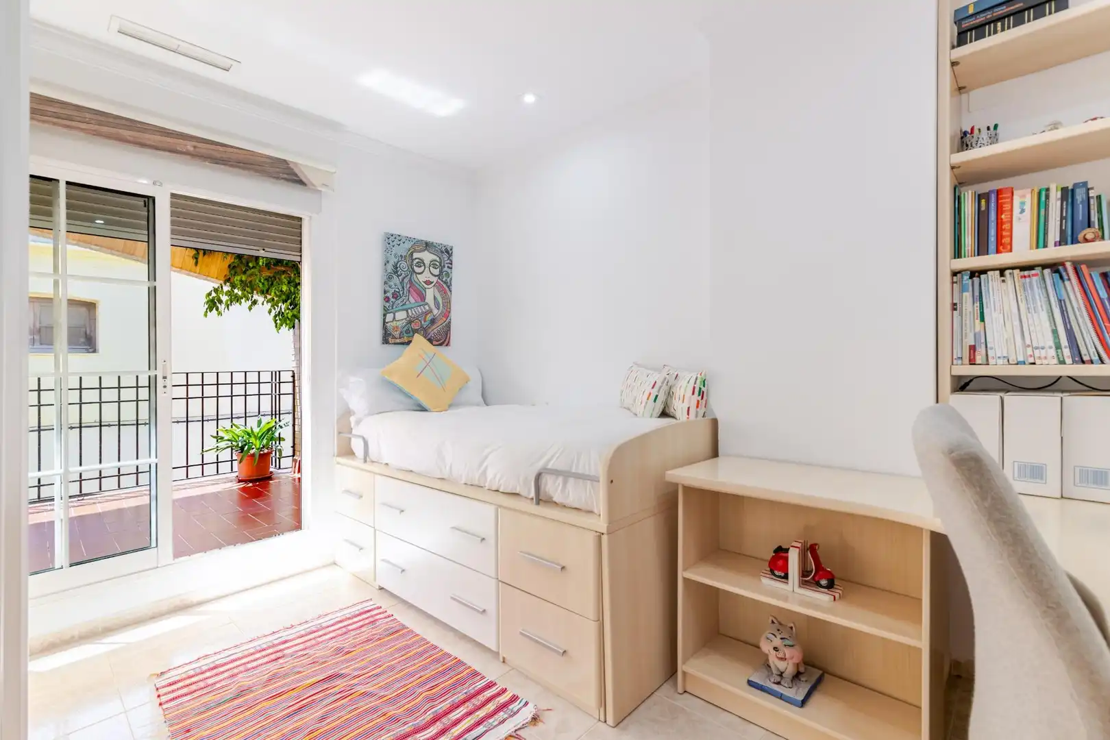 Habitación de Casa adosada en venta en Sagunto / Sagunt con Aire acondicionado, Calefacción y Terraza