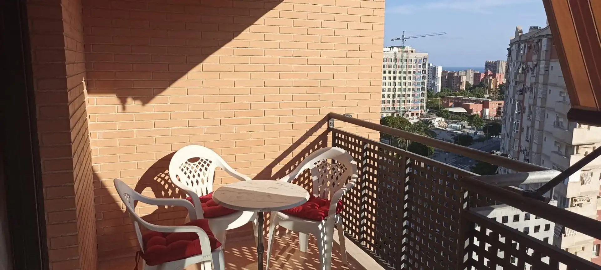 Terrassa de Apartament de lloguer en Alicante / Alacant amb Terrassa, Moblat i Balcó