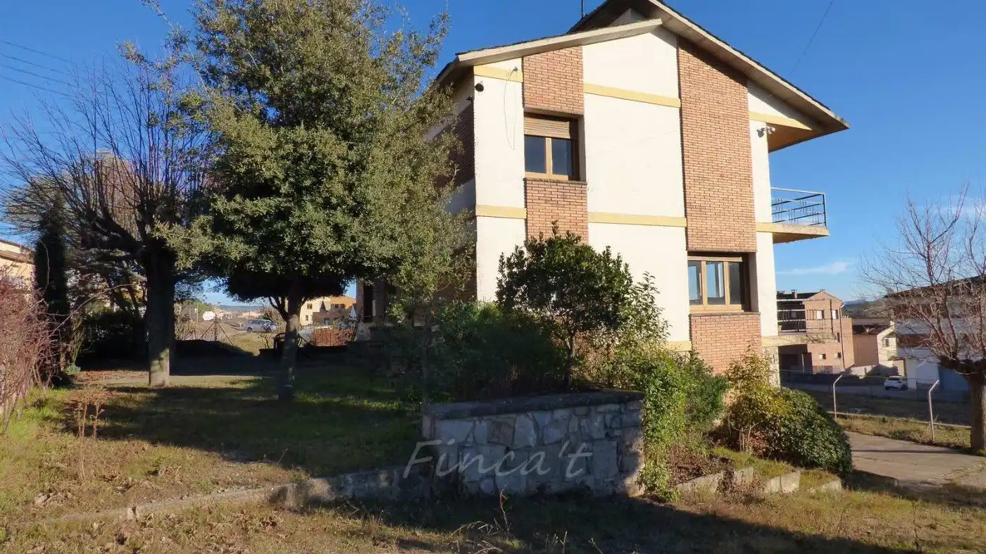 Vista exterior de Casa o xalet en venda en Moià amb Calefacció, Terrassa i Traster
