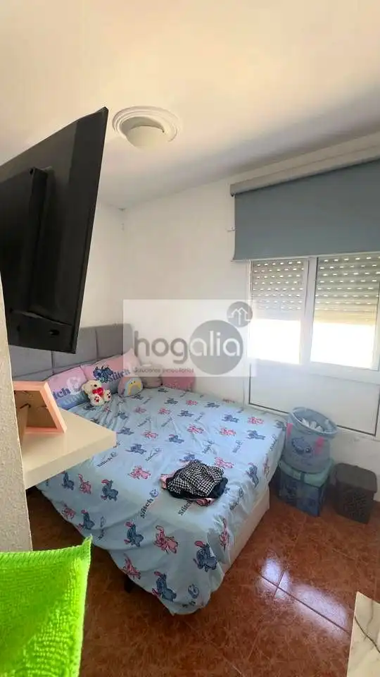 Schlafzimmer von Wohnung zur Miete in Sevilla mit Klimaanlage und Möbliert