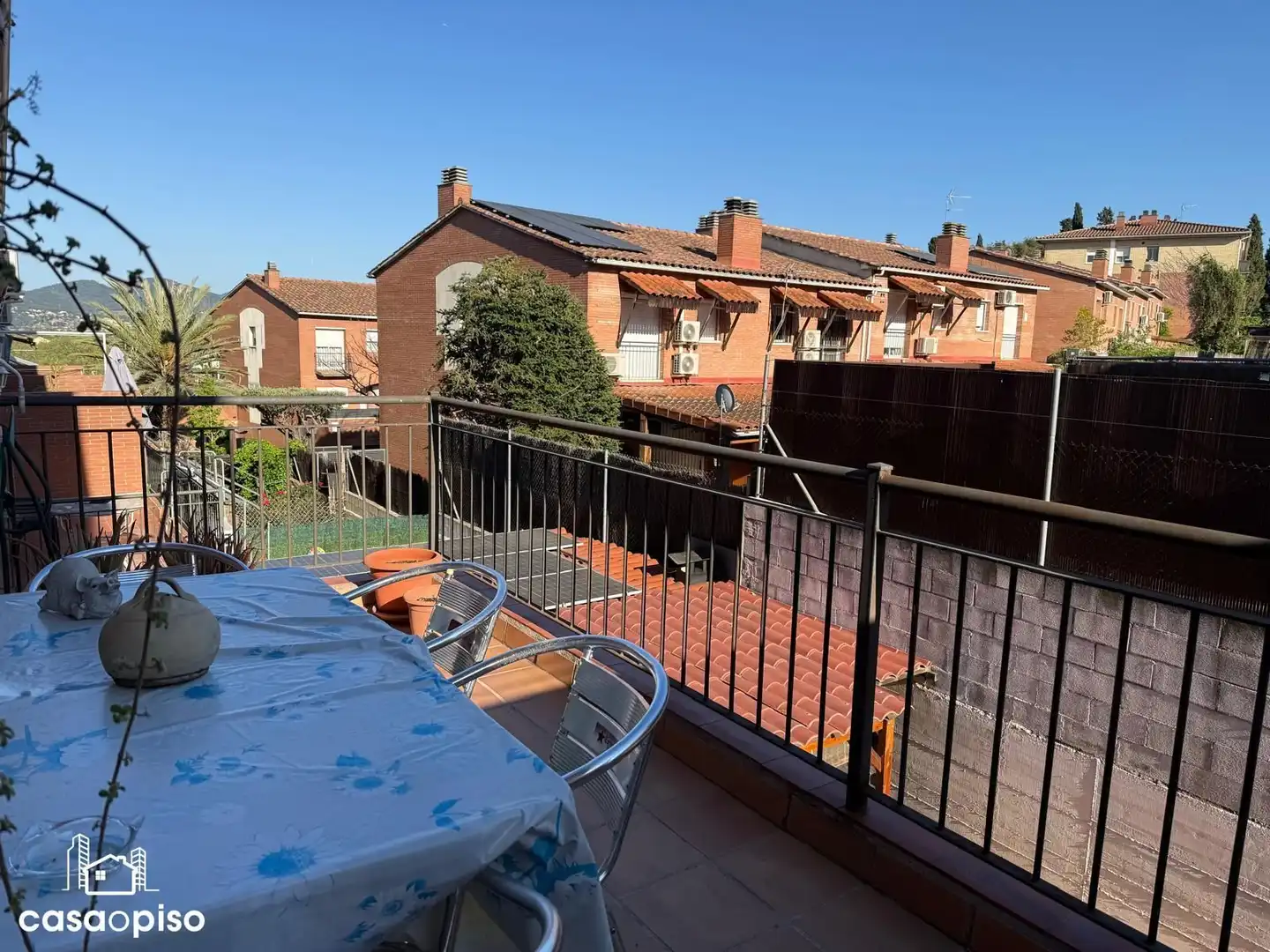 Terraza de Casa adosada en venta en Santa Perpètua de Mogoda con Calefacción y Terraza