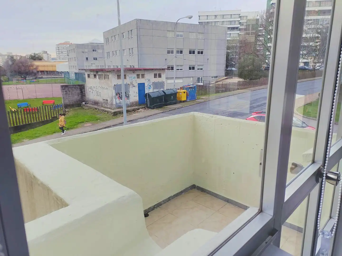 Balcony of Flat for rent in Ferrol  with Heating, Furnished and Oven