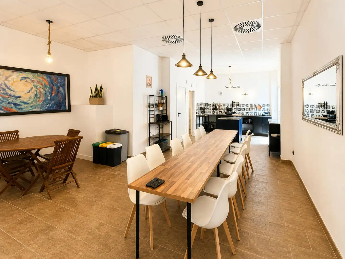 Dining room of Flat for share in Valencia  with Air Conditioner, Heating and Furnished