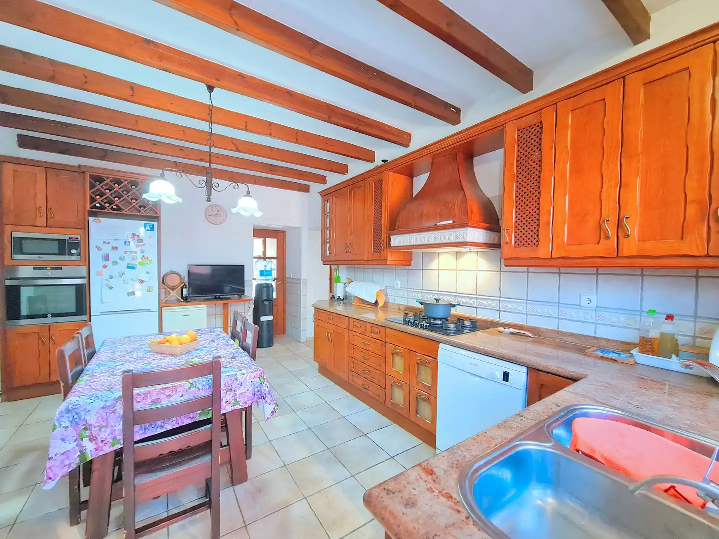 Cocina de Casa o chalet en venta en Cartagena con Aire acondicionado, Calefacción y Jardín privado