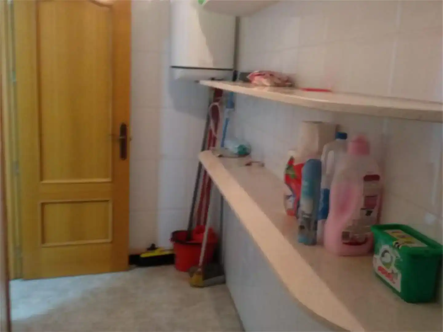 Kitchen of Flat for sale in El Provencio    with Storage room and Furnished