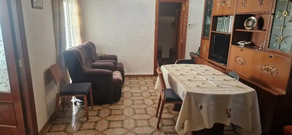Sala de estar de Casa adosada en venta en Valencia