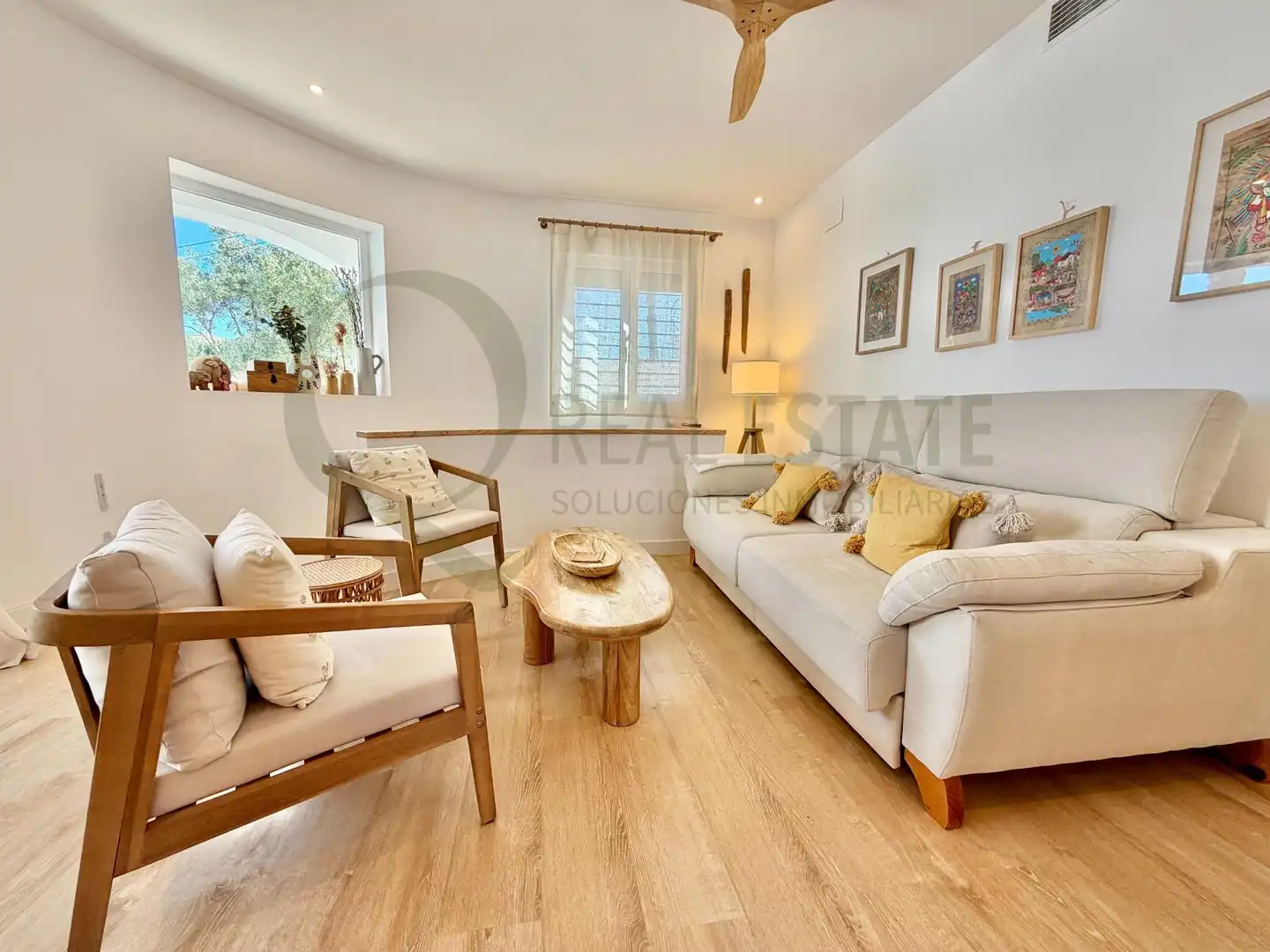 Living room of Houses for sale in El Campello  with Air Conditioner, Heating and Private garden