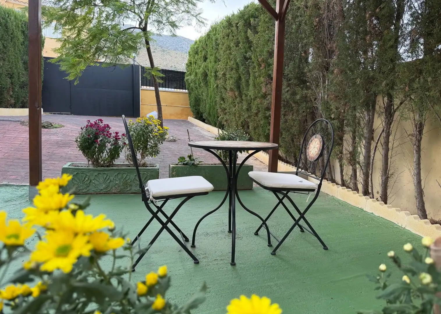 Terraza de Casa adosada en venta en Aigües con Aire acondicionado, Calefacción y Jardín privado