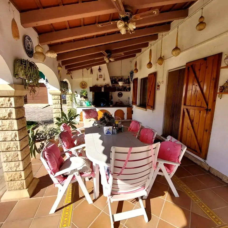 Terraza de Casa o chalet en venta en El Vendrell con Aire acondicionado, Calefacción y Jardín privado