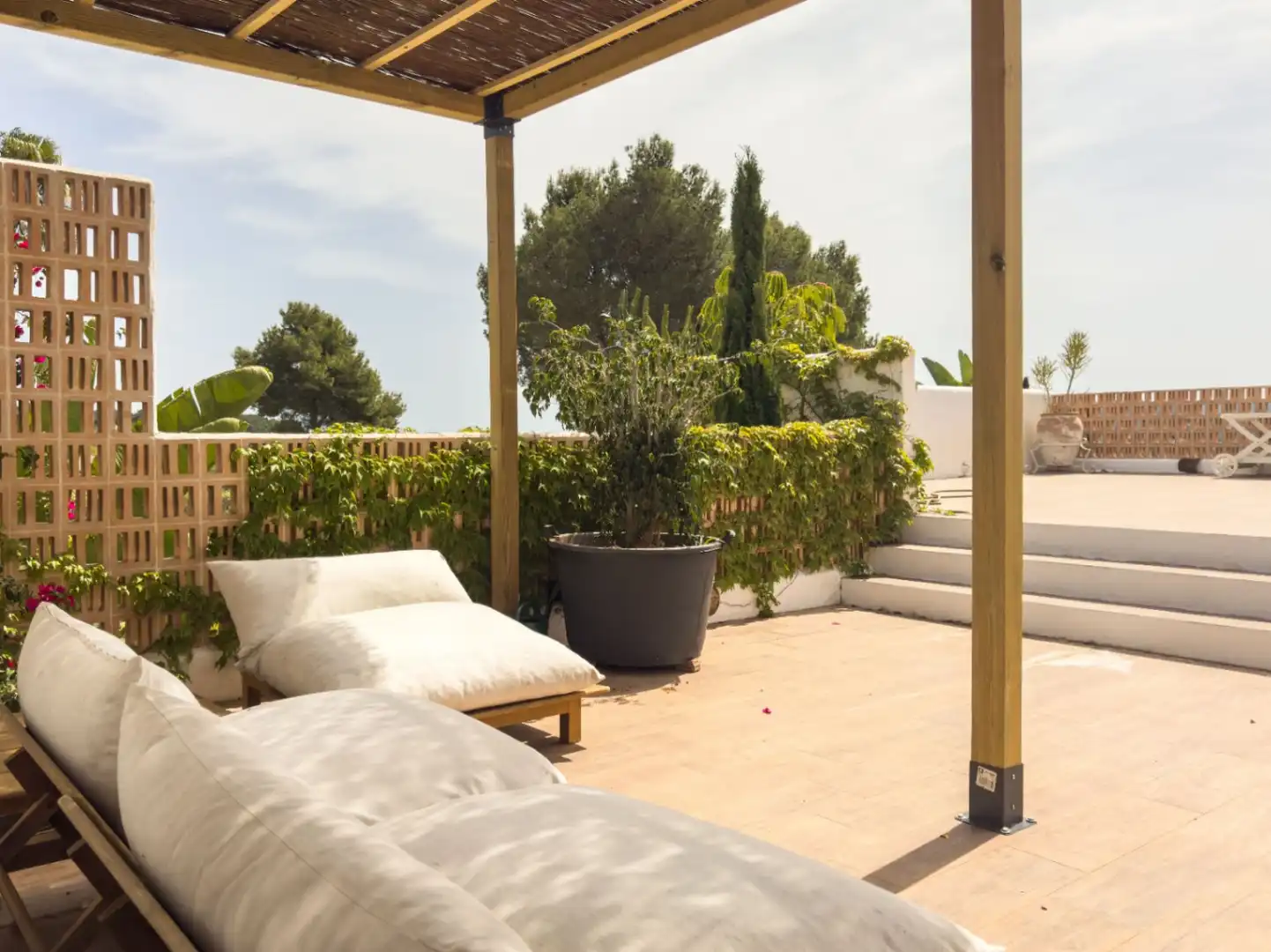 Terraza de Casa o chalet en venta en Jávea / Xàbia con Aire acondicionado, Calefacción y Jardín privado