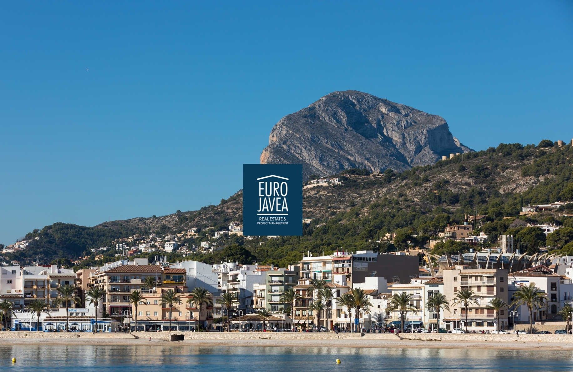 Vista exterior de Planta baixa en venda en Jávea / Xàbia amb Aire condicionat, Jardí privat i Terrassa
