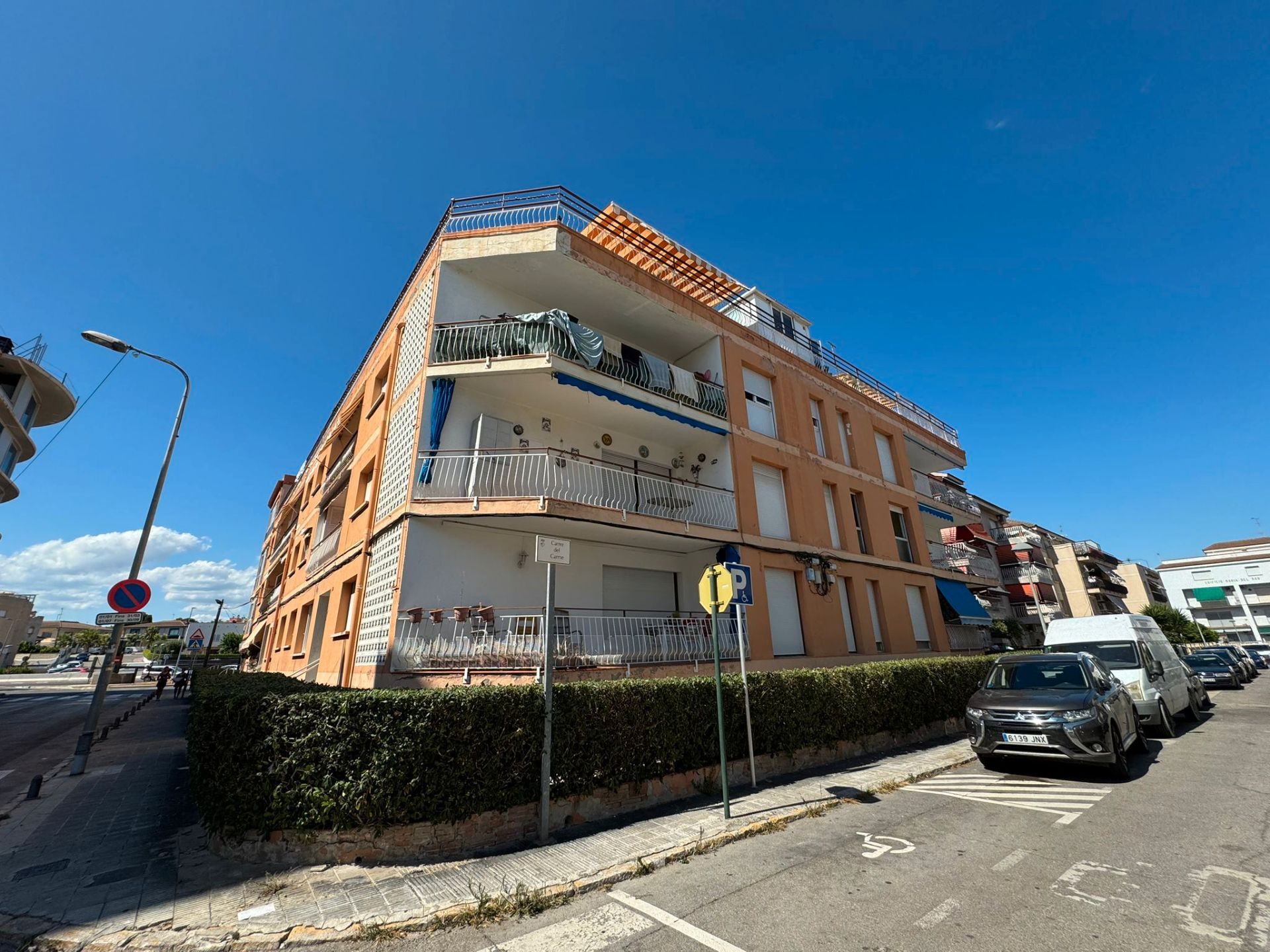 Exterior view of Flat for sale in Cunit  with Terrace and Furnished
