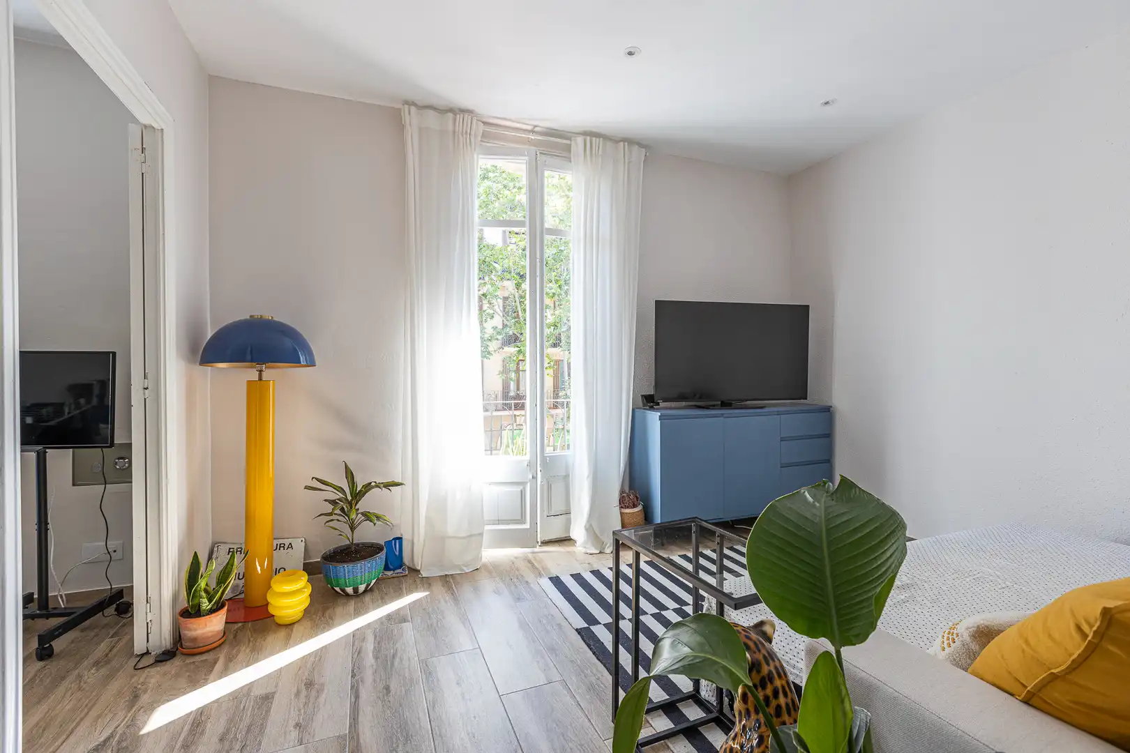 Wohnzimmer von Wohnung zum Verkauf in Barcelona mit Balkon