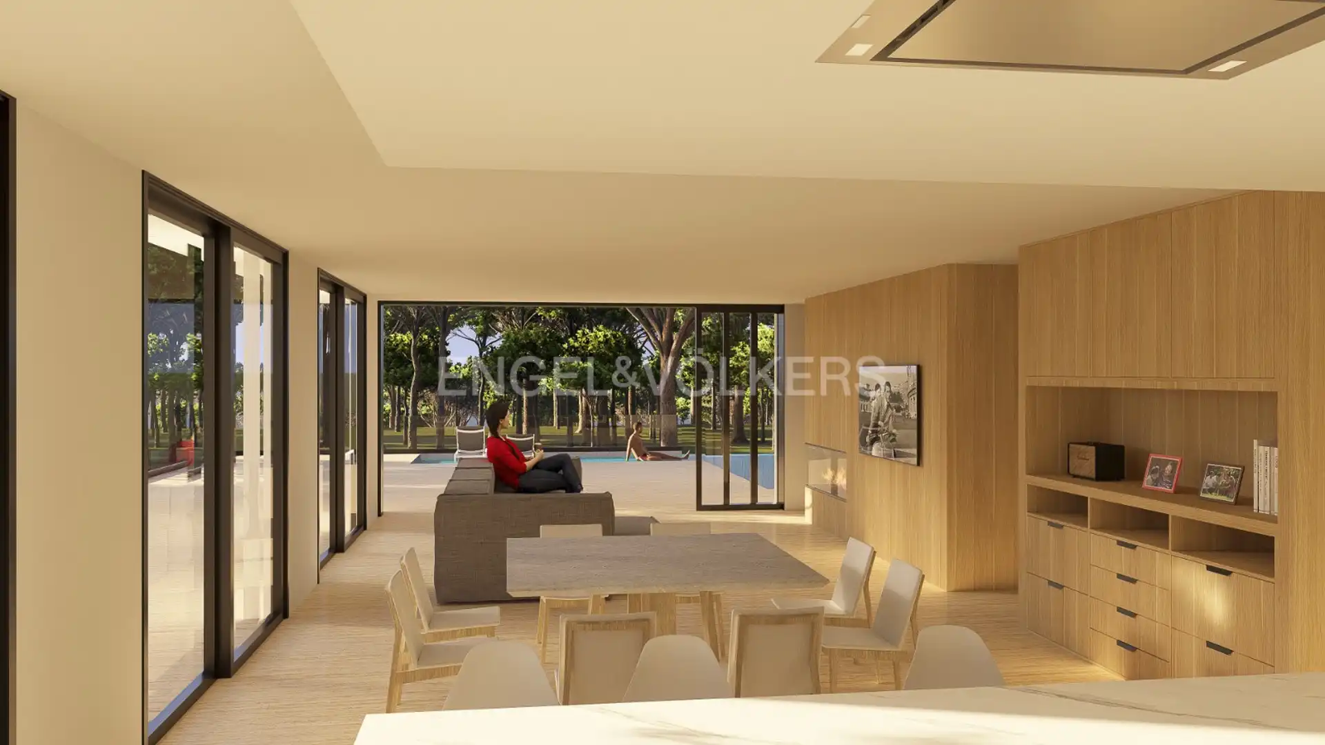 Wohnzimmer von Haus oder Chalet zum Verkauf in Sant Vicenç de Montalt mit Heizung und Privatgarten