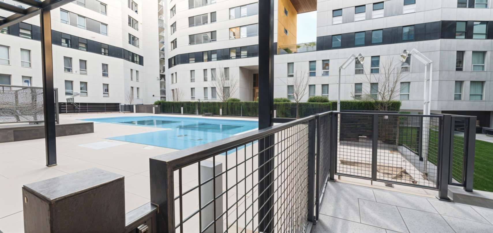 Piscina de Pis de lloguer en  Madrid Capital amb Aire condicionat, Calefacció i Traster