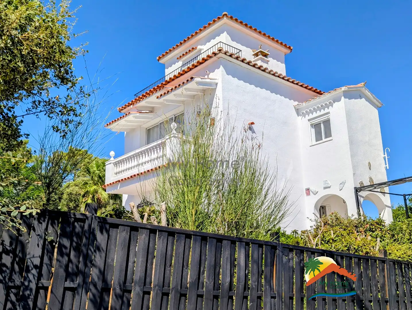 Vista exterior de Casa o xalet en venda en Lloret de Mar amb Aire condicionat, Calefacció i Jardí privat