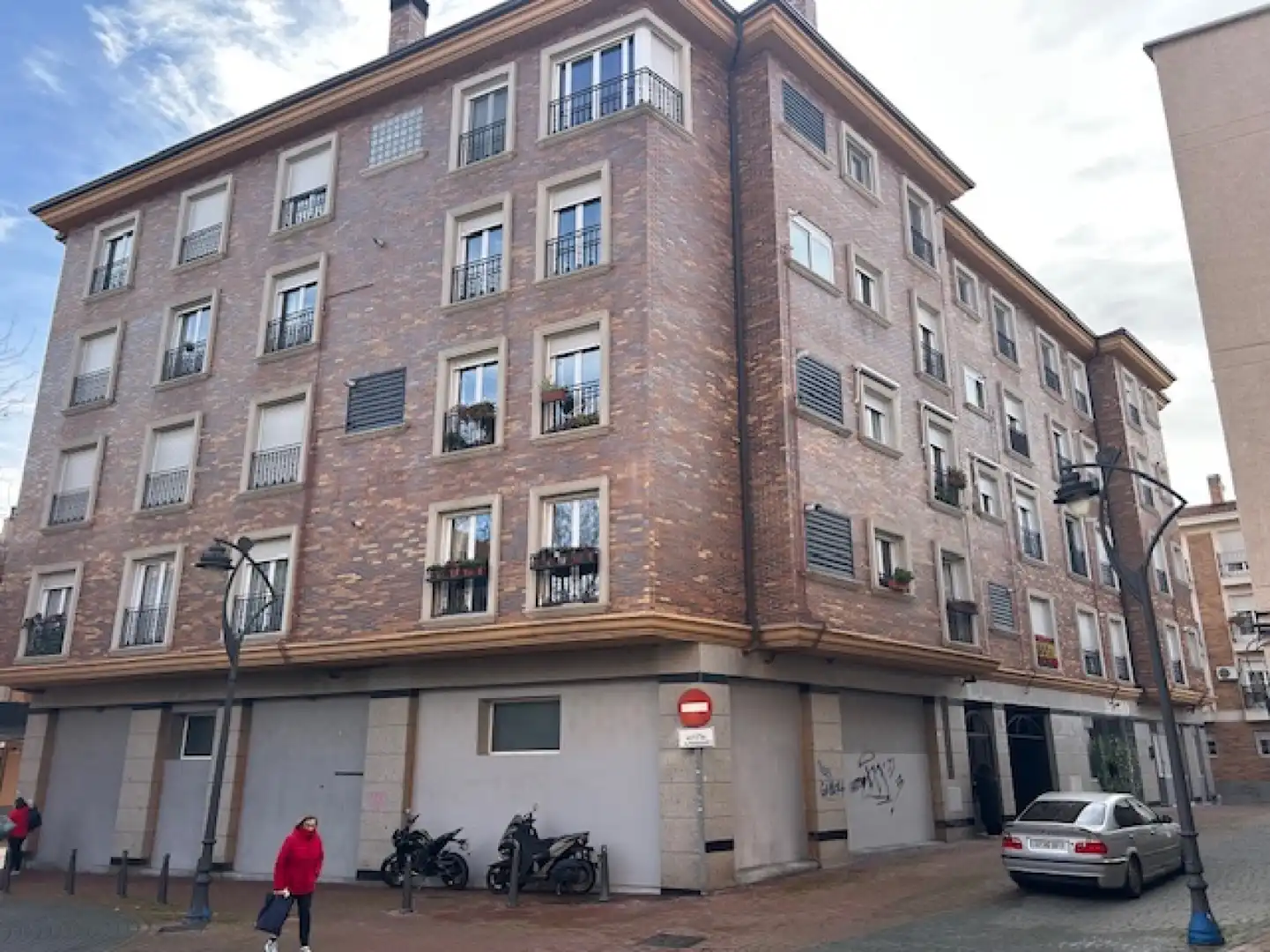 Vista exterior de Pis de lloguer en Getafe amb Calefacció i Balcó