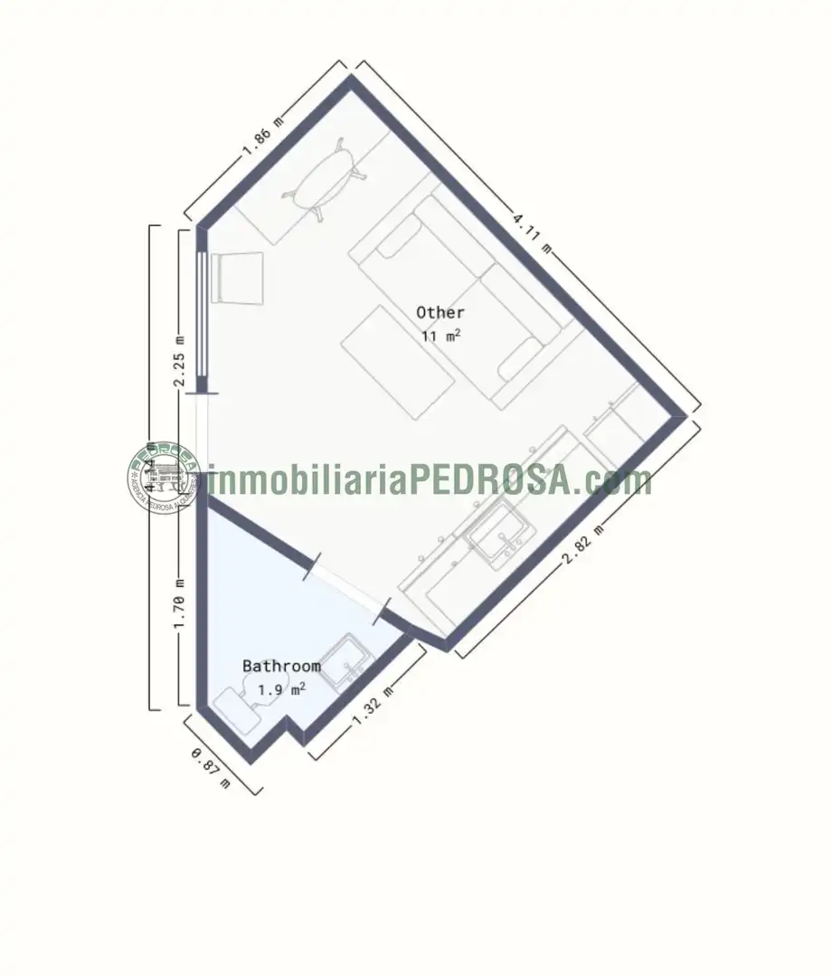 Büro zum Verkauf in LUIS SEOANE, Zona Fernández Ladreda