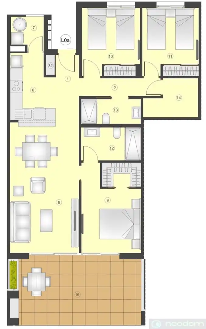 Flat with pool for sale in C. Pablo Picasso, imagen 13