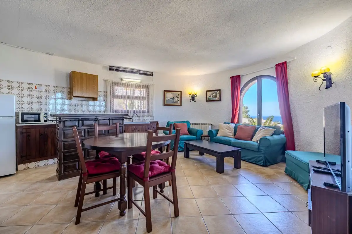 Living room of Houses for sale in Jávea / Xàbia  with Air Conditioner, Heating and Private garden