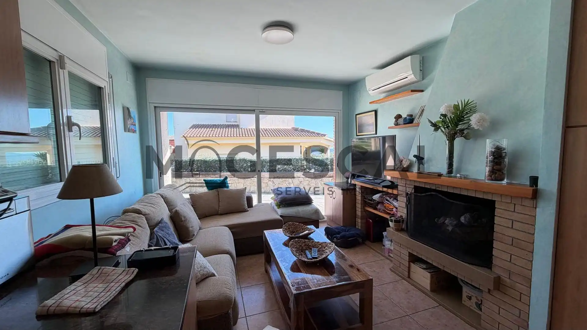 Living room of Houses for sale in Caldes de Montbui  with Air Conditioner, Heating and Terrace