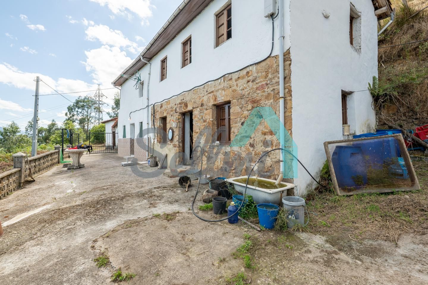 Exterior view of House or chalet for sale in Mieres (Asturias)  with Private garden and Terrace