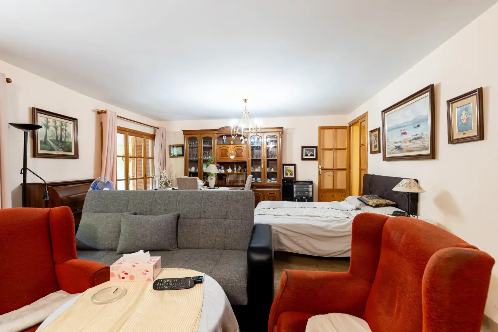 Sala d'estar de Casa adosada en venda en  Palma de Mallorca