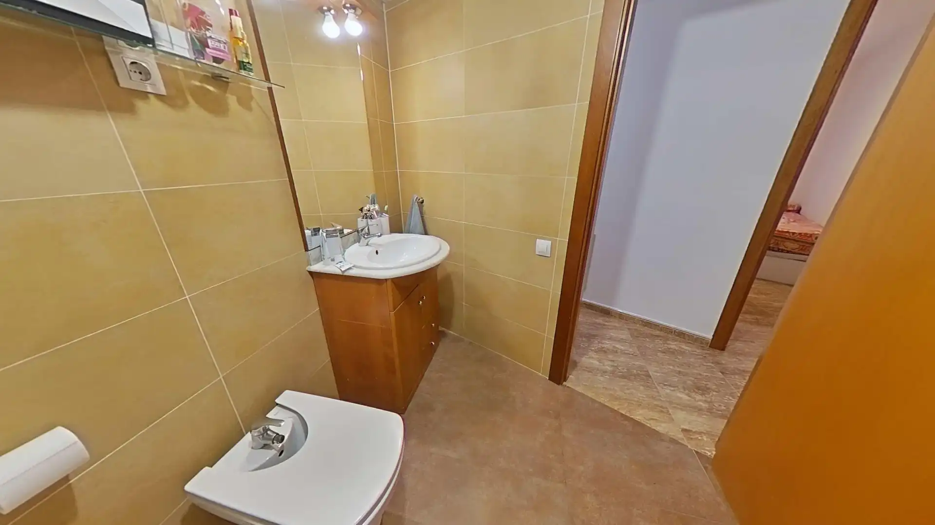 Baño de Dúplex en venta en El Pla del Penedès con Aire acondicionado, Calefacción y Piscina