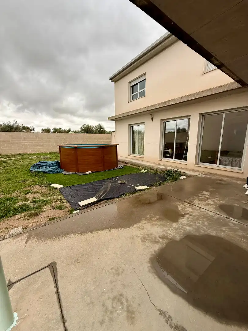 Swimming pool of Houses for sale in Burguillos de Toledo  with Air Conditioner, Heating and Private garden