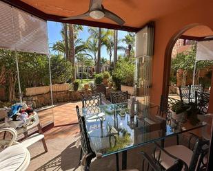 Terrace of Single-family semi-detached for sale in Marbella  with Air Conditioner, Terrace and Swimming Pool