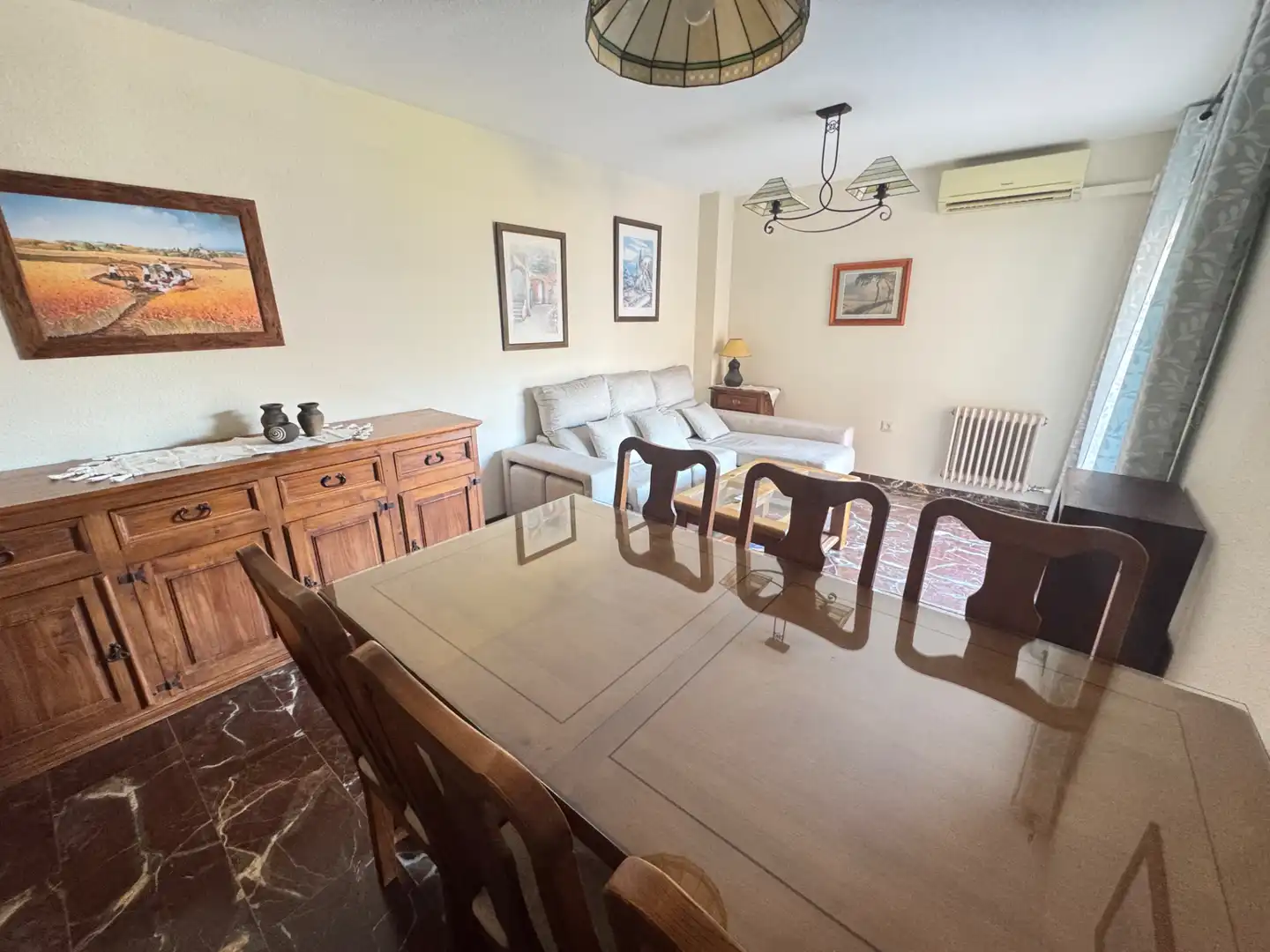 Comedor de Piso de alquiler en Jaén con Aire acondicionado, Calefacción y Trastero