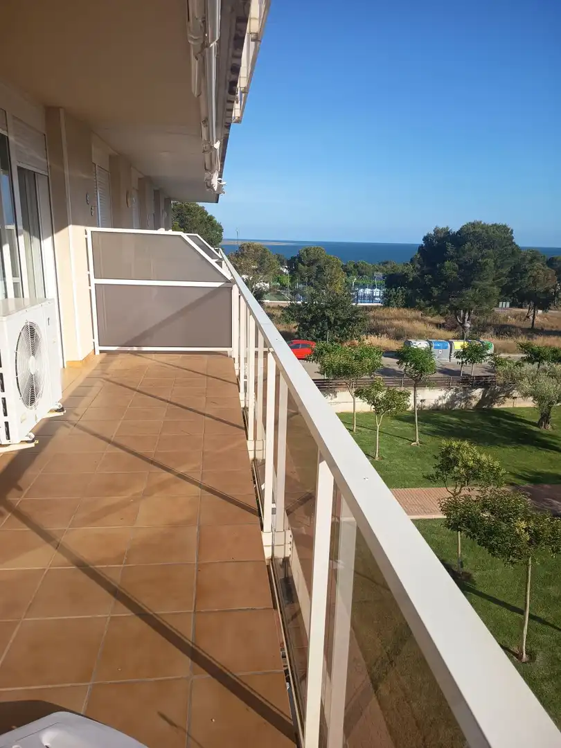 Terrasse von Wohnungen zur Miete in Alcanar mit Klimaanlage, Heizung und Terrasse