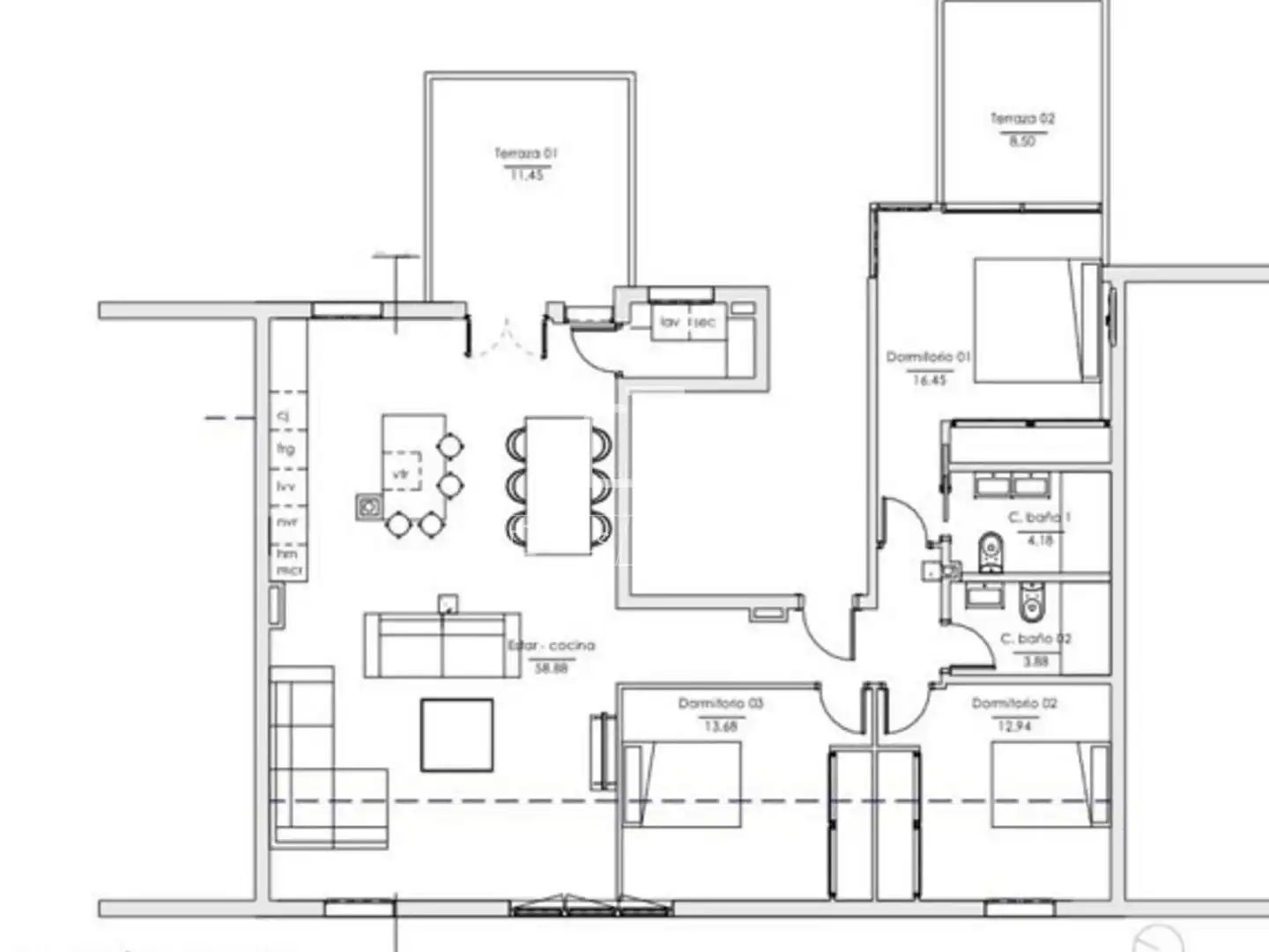 Attic for sale in Madrid  with Air Conditioner, Heating and Terrace