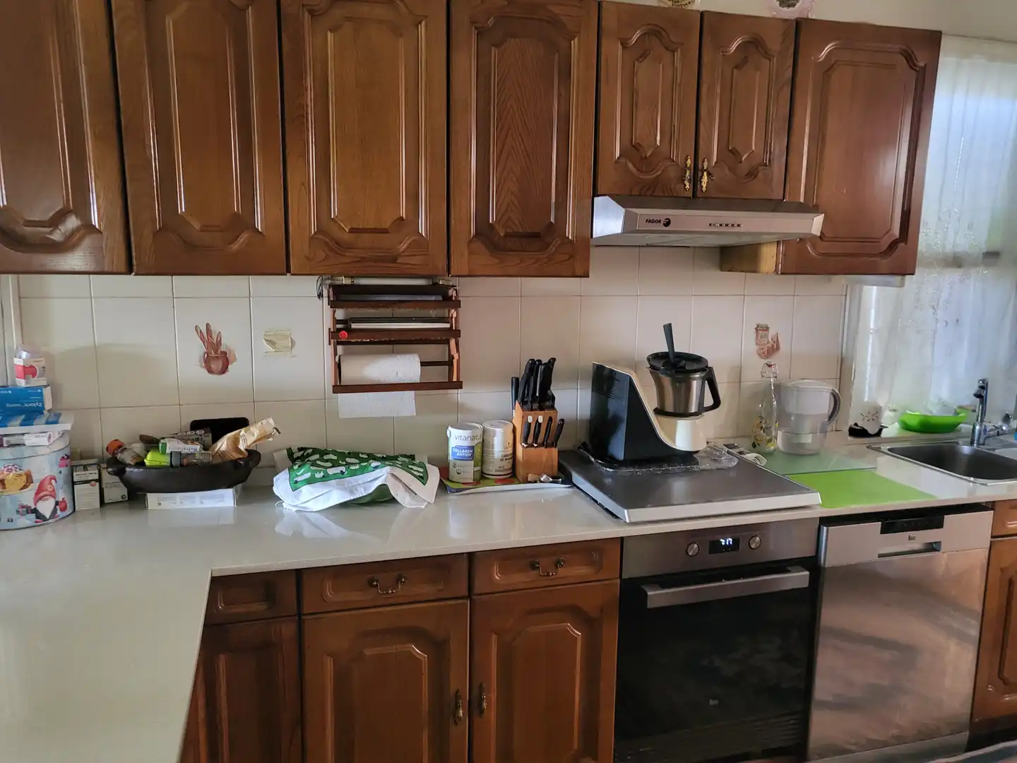 Cocina de Casa o chalet en venta en Vigo  con Calefacción, Jardín privado y Terraza
