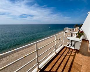 Terrassa de Apartament de lloguer en Sant Pol de Mar amb Terrassa i Moblat
