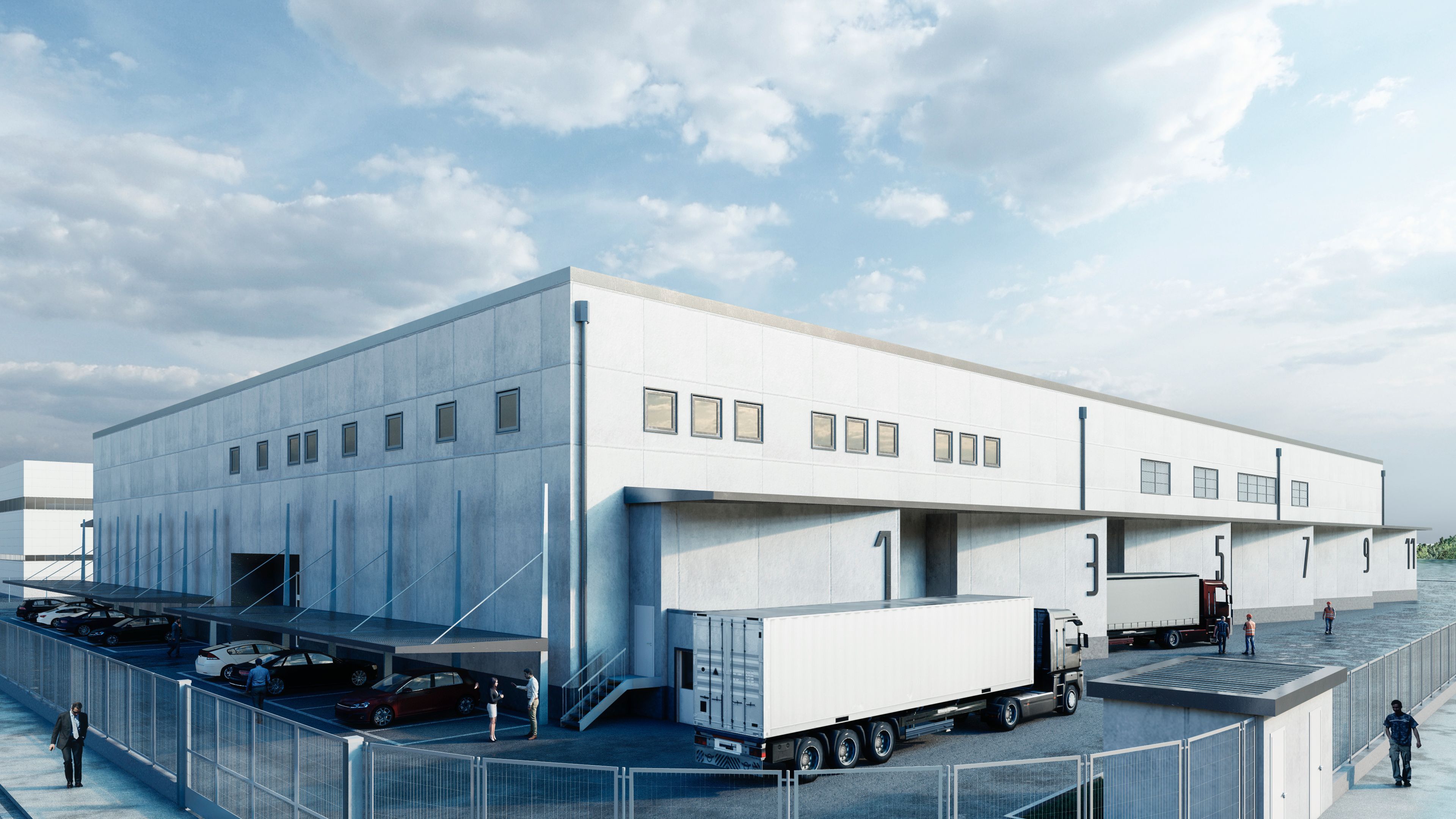 Exterior view of Industrial buildings to rent in Getafe