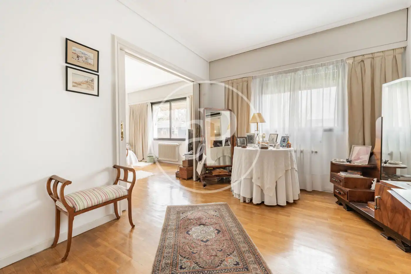Bedroom of Detached homes for sale in Madrid  with Air Conditioner, Heating and Private garden
