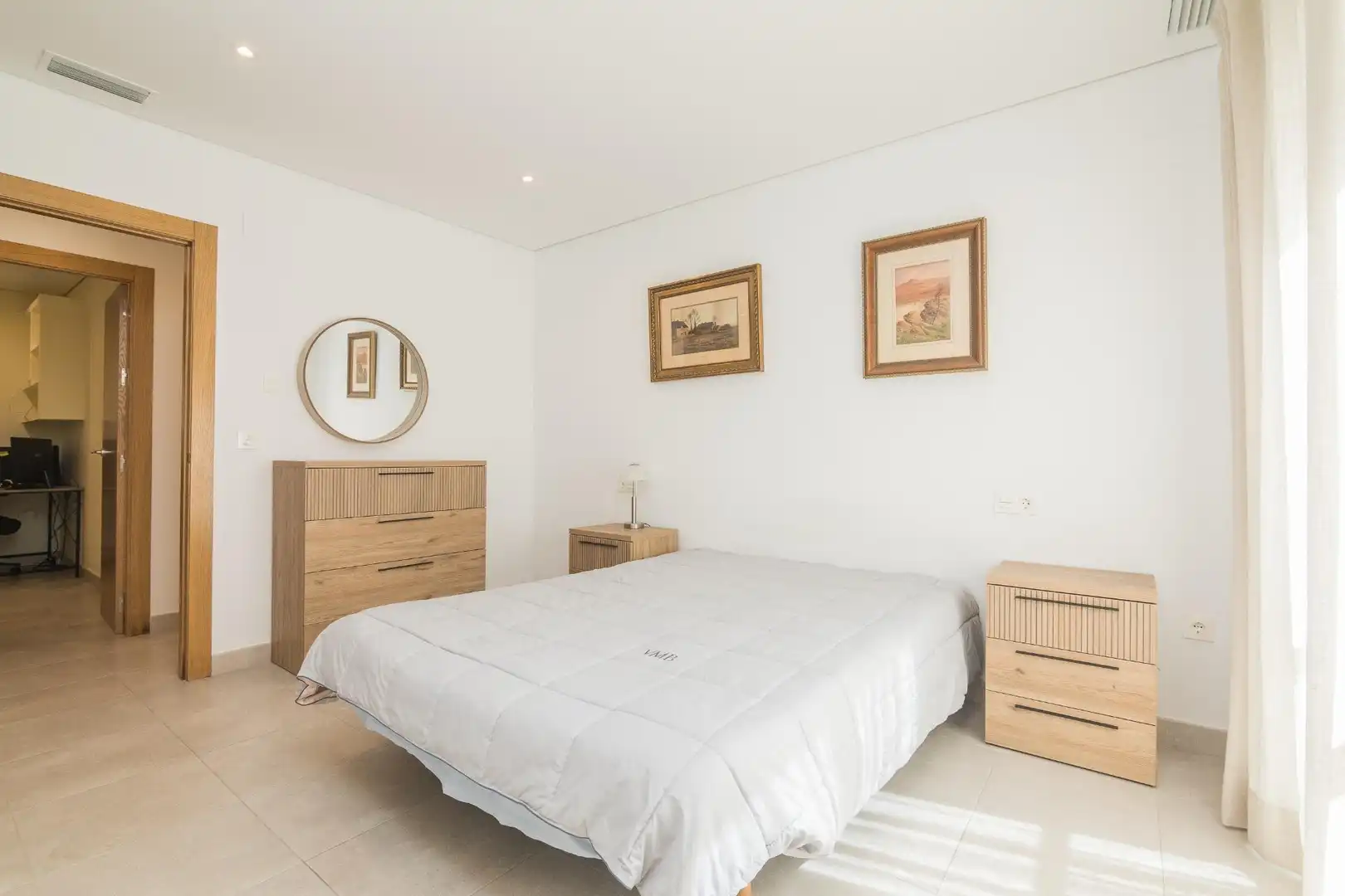 Bedroom of Flat for sale in Elche / Elx  with Air Conditioner, Heating and Storage room