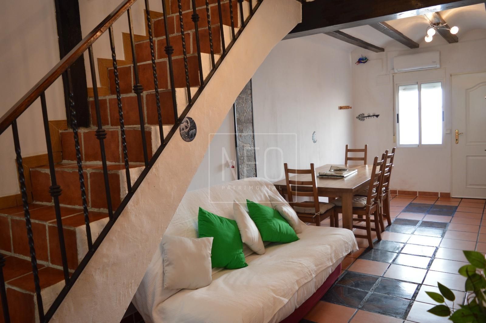 Sala d'estar de Casa o xalet en venda en Riola amb Aire condicionat i Calefacció