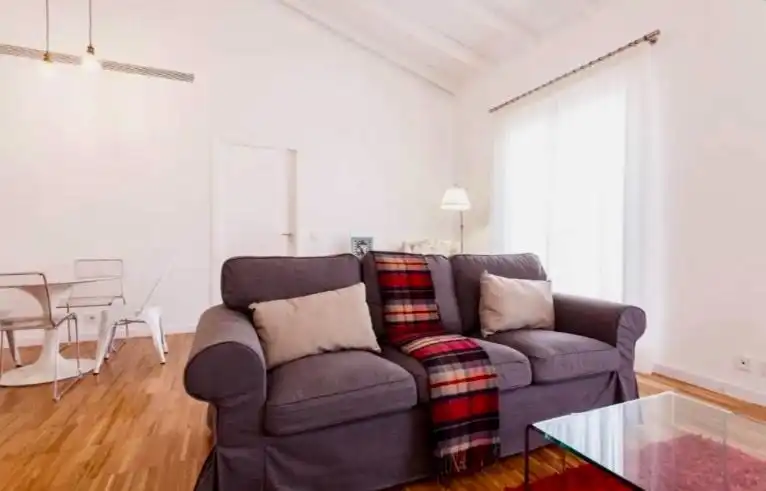 Wohnzimmer von Dachboden zur Miete in Alicante / Alacant mit Klimaanlage, Heizung und Möbliert