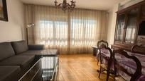 Living room of Flat for sale in Santiago de Compostela   with Heating, Storage room and Furnished