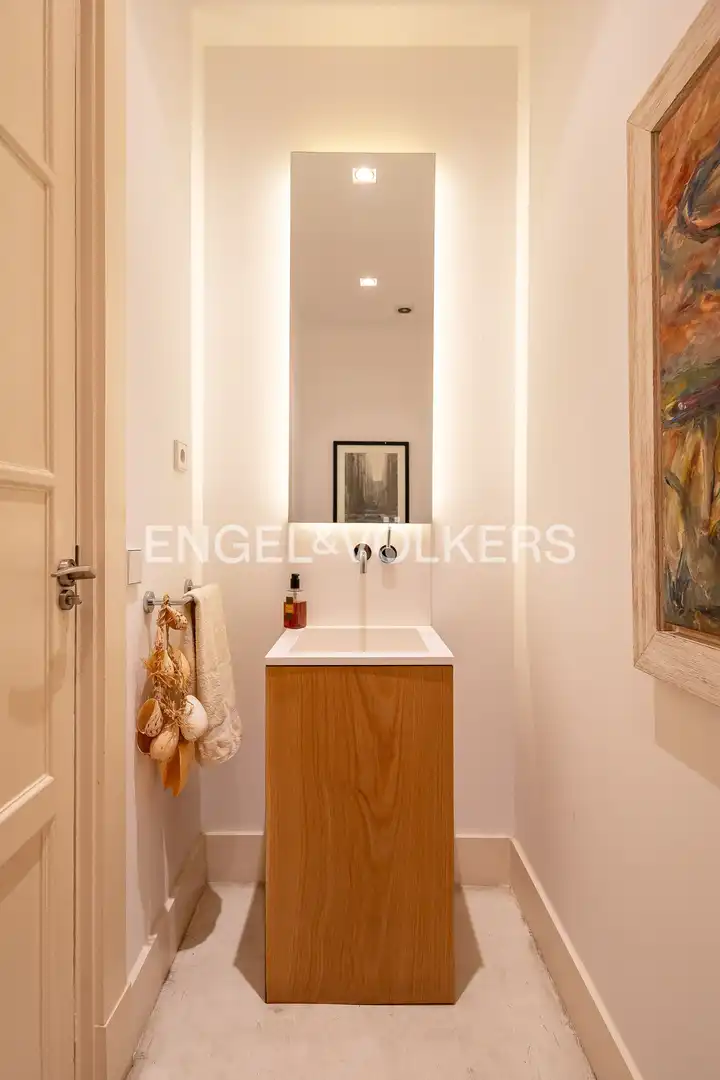 Baño de Piso de alquiler en Madrid con Aire acondicionado, Calefacción y Parquet