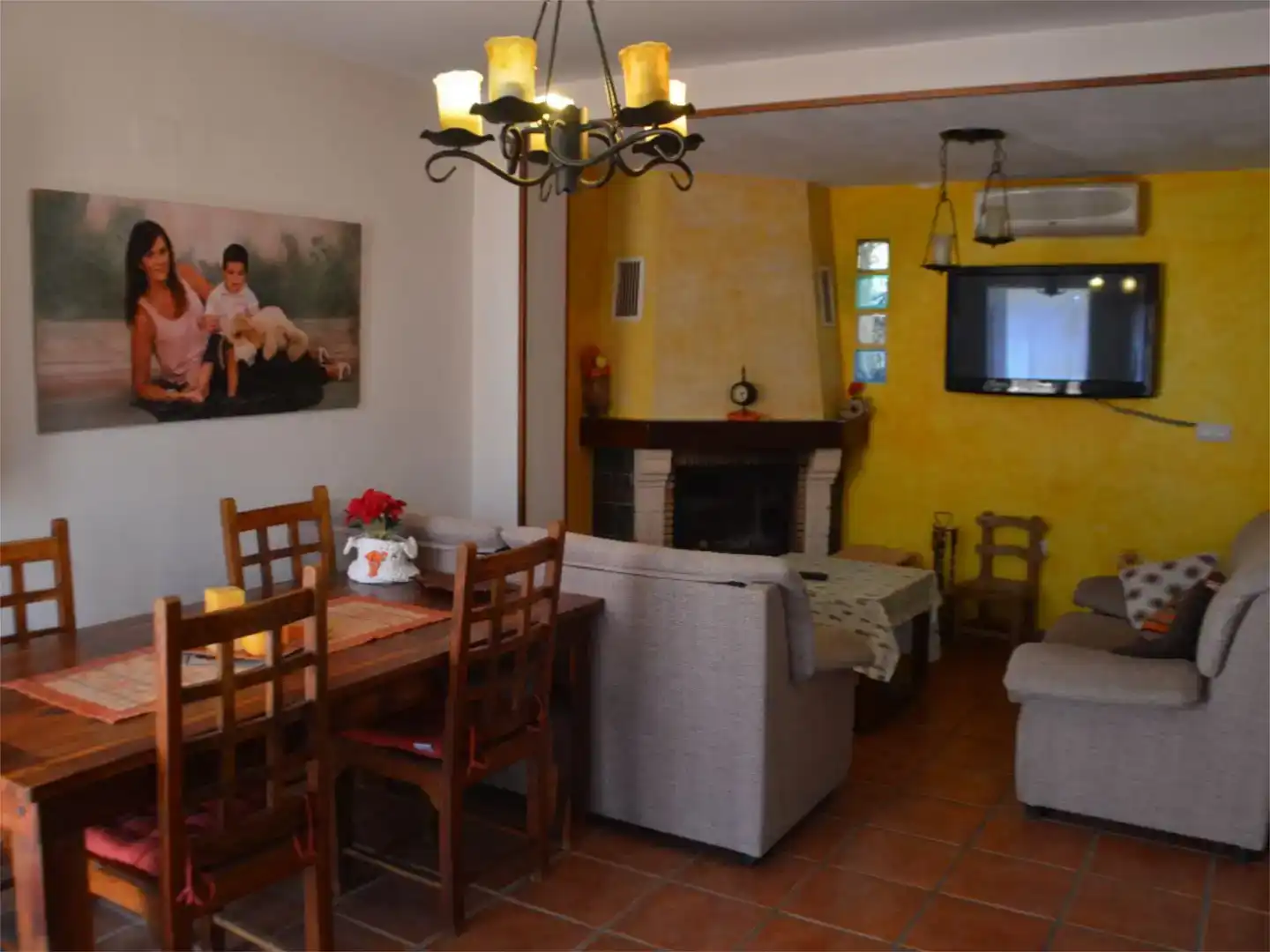 Menjador de Dúplex en venda en Albuñuelas amb Aire condicionat, Jardí privat i Traster