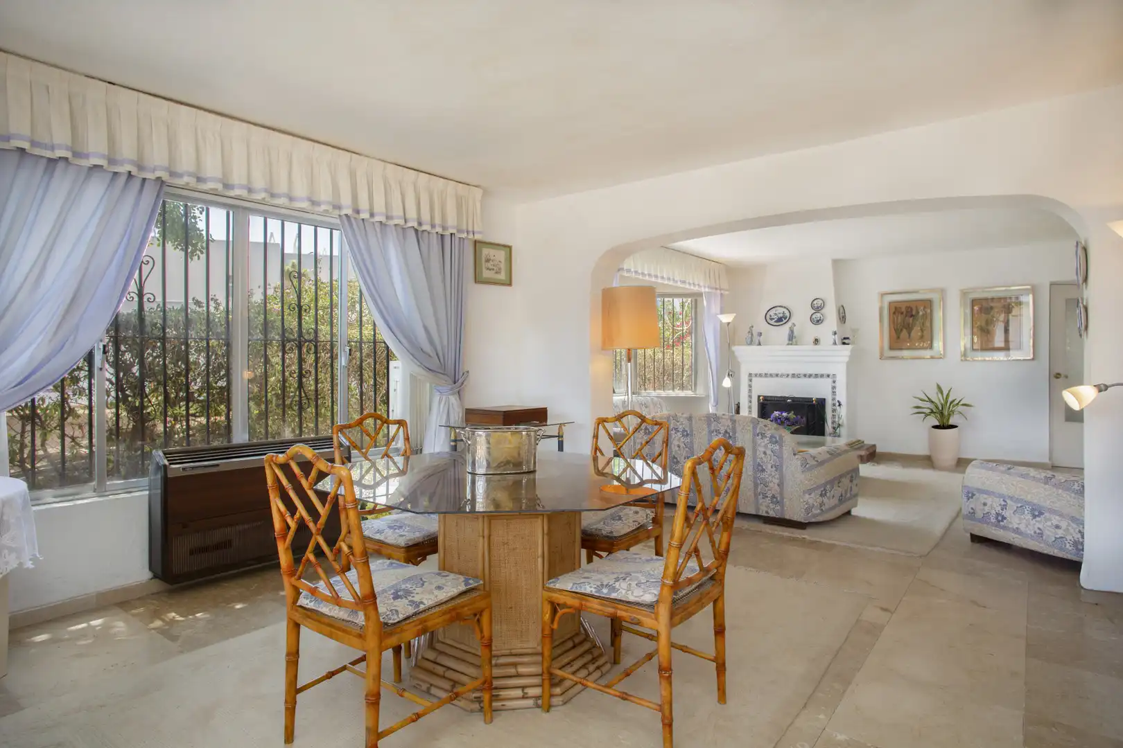 Dining room of Houses for sale in Marbella  with Private garden, Terrace and Furnished