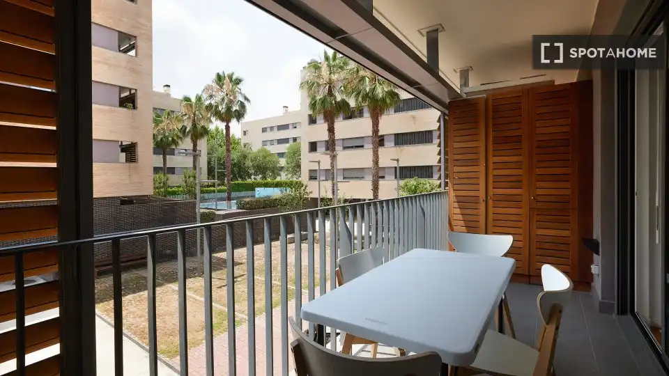 Terrace of Flat for rent in Sant Cugat del Vallès  with Air Conditioner, Heating and Furnished