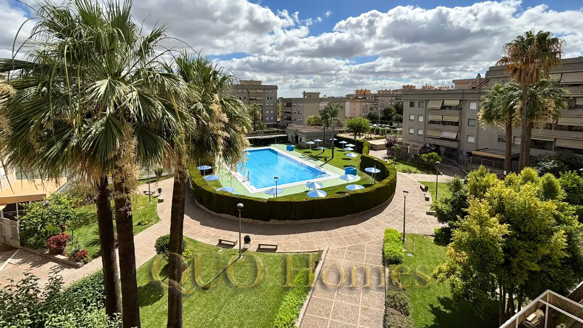 Vista exterior de Piso en venta en Jerez de la Frontera con Aire acondicionado, Terraza y Amueblado