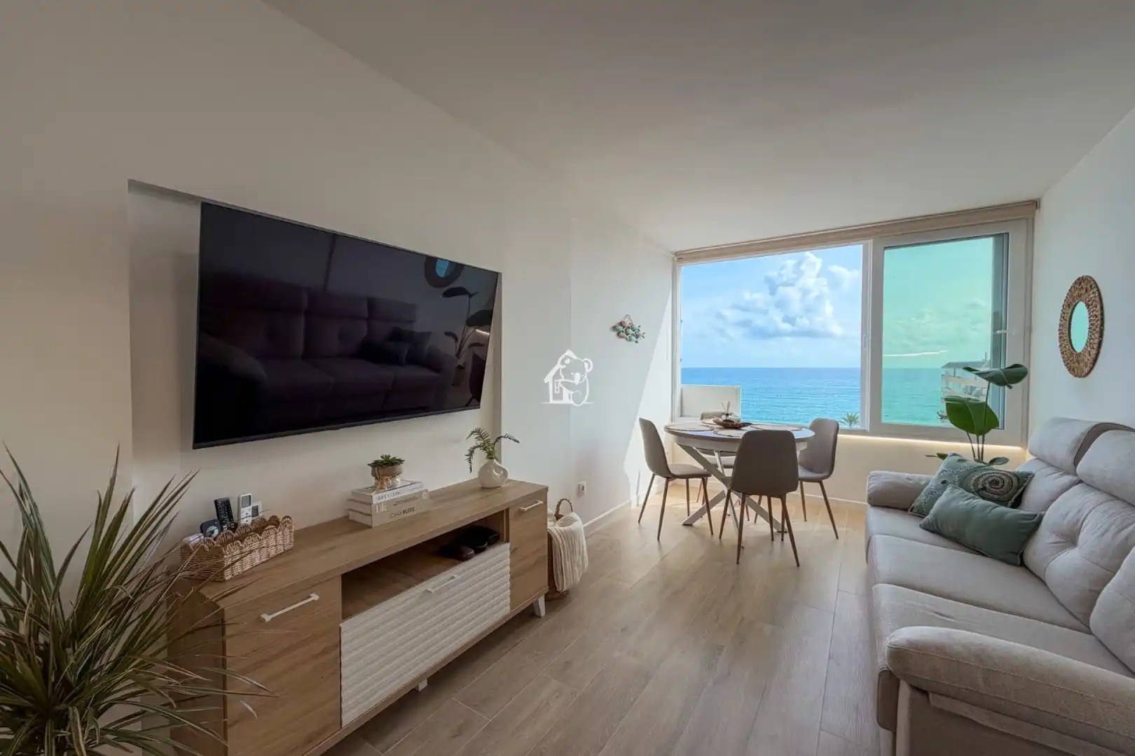 Sala de estar de Apartamento de alquiler en La Mata