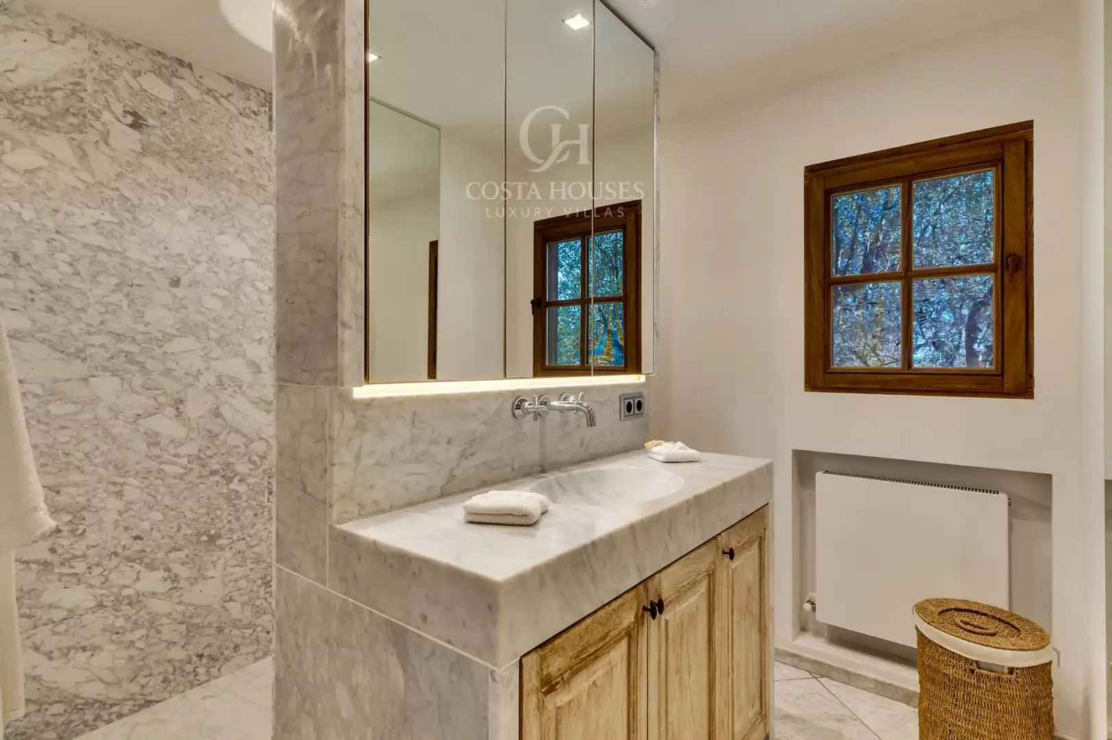 Baño de Casa o chalet en venta en Jávea / Xàbia con Aire acondicionado, Calefacción y Jardín privado